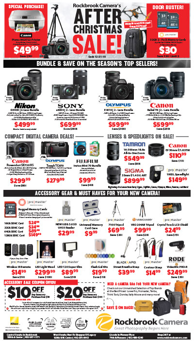 Rockbrook Camera - Newspaper