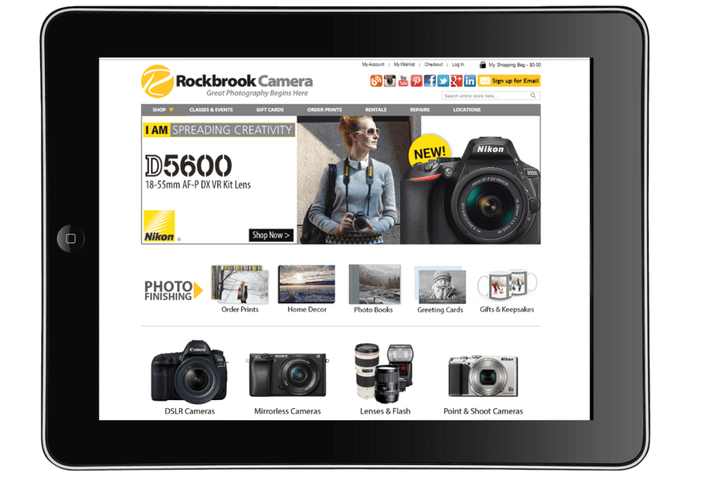 Rockbrook Camera | Home Page Art