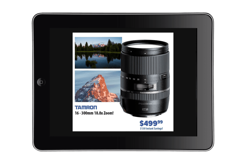 Tamron Promotion - Rockbrook Camera Social Media